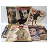 Collection of 14 Rolling Stone magazines, 1980