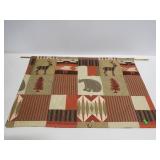 Qulit style rustic wall hanging