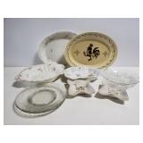 Assorted serving dishes