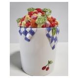 Cherry cookie jar