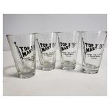 Top O Mast Lounge drinking glasses