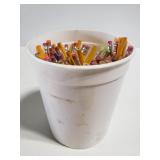 Bucket of pencils