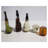 Pipe design mens Avon cologne bottles