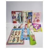 Collection of paperdoll books