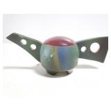 Unique pottery art piece