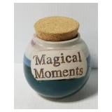 Magical Moments clay cork top pot
