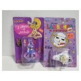 I Dream of Jeannie & Lamb Chop sealed toys