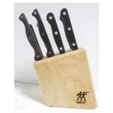 J.A. Henckels knives and knife block