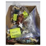 Assorted plastic animal collection