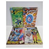 Four DC Superman comics