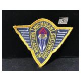 Vintage Michigan Postmaster patch & US mail pin