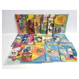 Collection of vintage Mickey Mouse comics