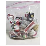 Glitter Christmas ornament collection