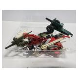 Small toy vehicle collection