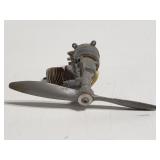Old small model plane engine