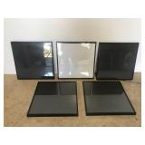 Set of 5 Ikea vinyl record cover frames