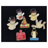 Michigan lapel pin collection