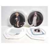 Two Marilyn Monroe collectors plates