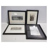 Scenery sketch print collection