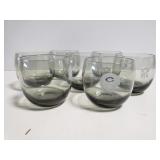 Seven Chicago Bears NFL glasses