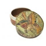 Small Shanghai Handicrafts bird trinket box