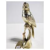 August Company gold toned bird figurine