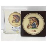 Goebel Hummel 1982 annual collectors plate