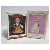 Hallmark Holiday Barbie ornaments