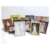 August Company enameled picture frames