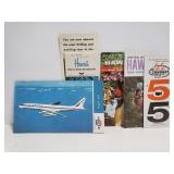 Vintage Hawaii travel maps and brochures