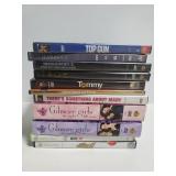 DVDs and XBOX360 games