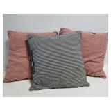 Three Waverly country style throw pillows