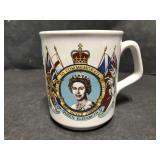 Commemorative 1977 Silver Jubilee mug