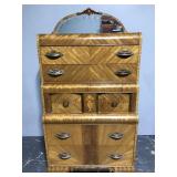 Antique Art Deco chest of drawers