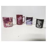 Four vintage collectors mugs