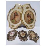 Victorian style wall art pieces