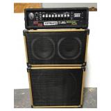 Audio equipment, amplifier and speakers
