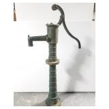 Large vintage cast iron well pump