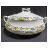 Stamped china soup server dish