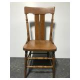 Old wooden chair