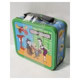 Sealed Bullwinkle "Boris & Natasha" tin candy tote