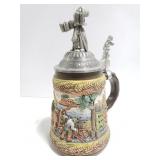 Beer maiden beer stein