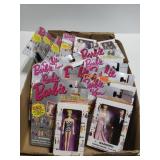 Large collection of Barbie keychains