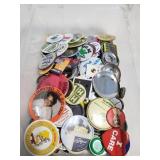 Large collection of buttons