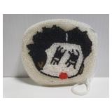 Betty Boop beaded coin purse