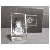 Crystal Impressions pineapple art