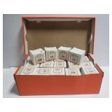 Collection of Cherished Teddies bear blocks