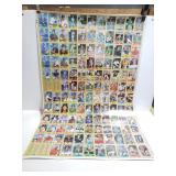 Topps 1987 uncut trading card sheet