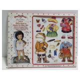 Vintage Georgia magnetic dress up doll set