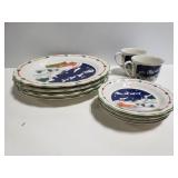 Ten Sango Christmas dishes